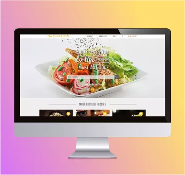 Diseño Web The Food Guide